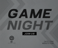 Game Night Facebook Post Design