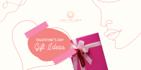 Valentines Gift Ideas Twitter Post Design