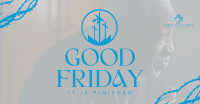 Simple Good Friday Facebook ad Image Preview