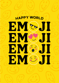 Reaction Emoji Flyer Image Preview