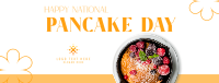 Yummy Pancake Facebook Cover Design