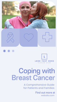 Coping With Breast Cancer Facebook Story Design