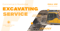 Modern Excavating Service Facebook Ad Design