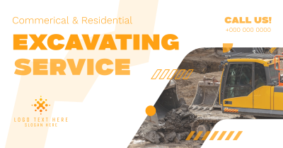 Modern Excavating Service Facebook ad Image Preview
