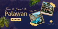 Palawan Paradise Travel Twitter post Image Preview