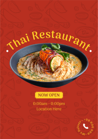 Thai Resto Flyer Image Preview