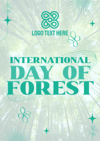 Modern Quirky Day of Forest Flyer Image Preview