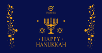 Hanukkah Festival of Lights Facebook Ad Design