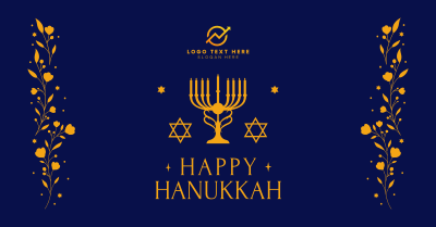 Hanukkah Festival of Lights Facebook ad Image Preview