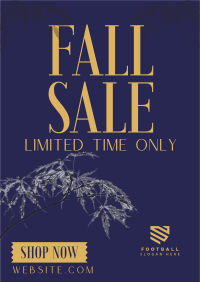 Fall Season Sale Flyer Design