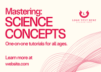 Science Mastery Tutorial Postcard Design