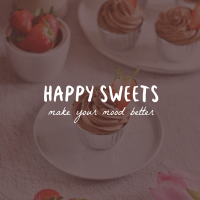Happy Sweets Instagram Post Design