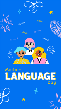 Mother Language Celebration Facebook Story Image Preview