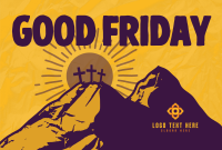 Good Friday Golgotha Pinterest board cover Image Preview