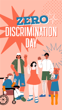 Zero Discrimination Advocacy Instagram story Image Preview