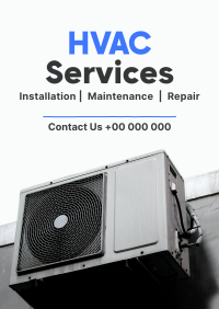 Excellent HVAC Services for You Poster Image Preview