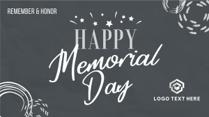 Memorial Day Doodle Video Image Preview