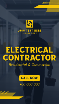  Electrical Contractor Service TikTok video Image Preview