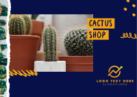 Cactus Plant Postcard Image Preview