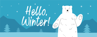 Polar Winter Facebook cover Image Preview