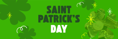 Fun Saint Patrick's Day Twitter header (cover) Image Preview