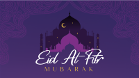 Starry Eid Al-Fitr Video Image Preview