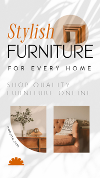 Stylish Furniture Instagram Story Design