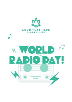 Radio Day Celebration Poster Image Preview