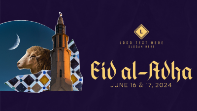 Collage Eid Al Adha Facebook event cover Image Preview