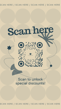 Quirky QR Discount Instagram Reel Design