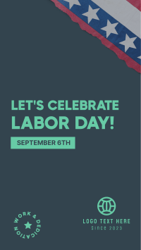 Celebrate Labor Day Instagram Story Design