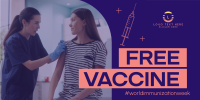 Free Vaccine Week Twitter post Image Preview