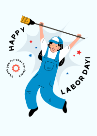 Labor Day Jump Flyer Design