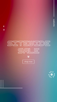 Gradient Sale Facebook story Image Preview