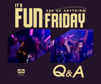 Friday Party Q&A Facebook post Image Preview