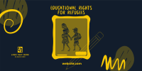 Refugees Education Rights Twitter post Image Preview