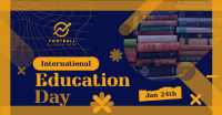 Happy Education Day  Facebook ad Image Preview