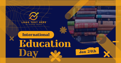 Happy Education Day  Facebook ad Image Preview