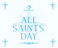 Solemn Saints' Day Facebook post Image Preview