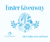 Floral Egg Giveaway Facebook post Image Preview