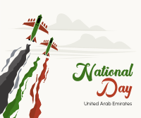 UAE National Day Airshow Facebook post Image Preview