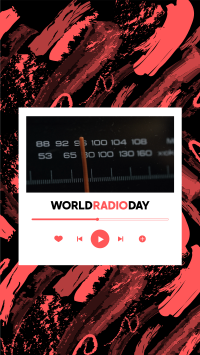 Radio Day Player YouTube short Image Preview