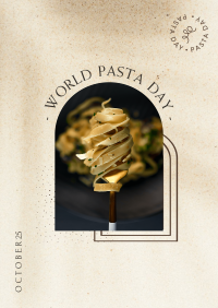 Stick a Fork Pasta Flyer Image Preview