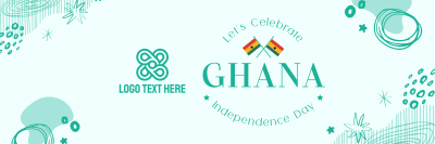 Celebrate Ghana Day Twitter header (cover) Image Preview