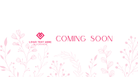 Gradient Floral YouTube Banner Image Preview