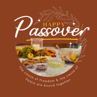 Passover Dinner Instagram Post Design