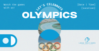 Formal Olympics Watch Party Facebook ad Image Preview