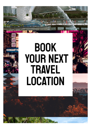 Book Your Travels Flyer Image Preview