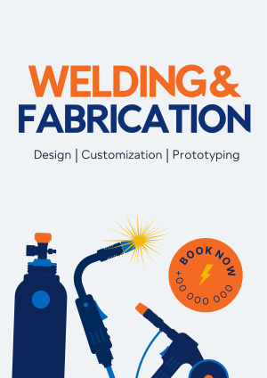 Welding & Fabrication Flyer Image Preview