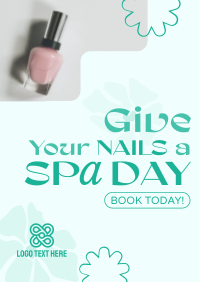 Nail Spa Day Flyer Image Preview